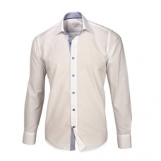 Light Pink with White Trim Oxford Shirt